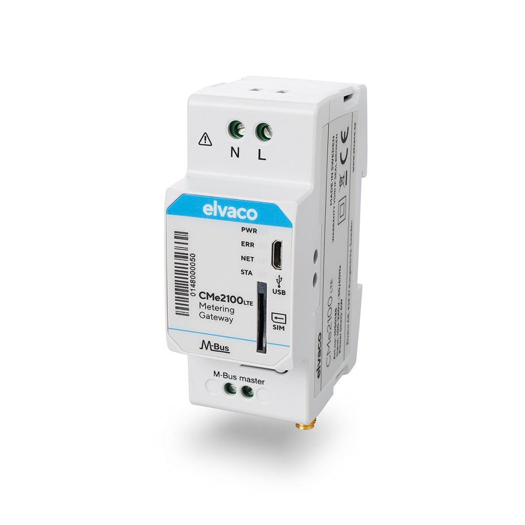 CMe2100 LTE M-Bus Metering Gateway for Mobile Networks